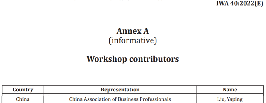 beat365在线唯一官网参与研制两项ISO国际标准